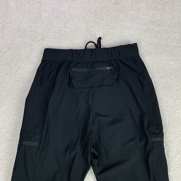 Asrv Pants Men XS Tetra Lite Tech High Rib Jogger Black DSG 0698 Inlay Pocket - Picture 9 of 16